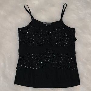 *SOLD* Ruffle Studded Top